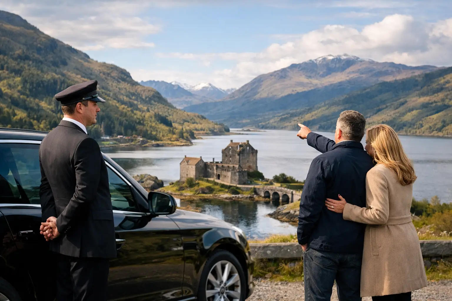 Chauffeur Service for Scottish Tours
