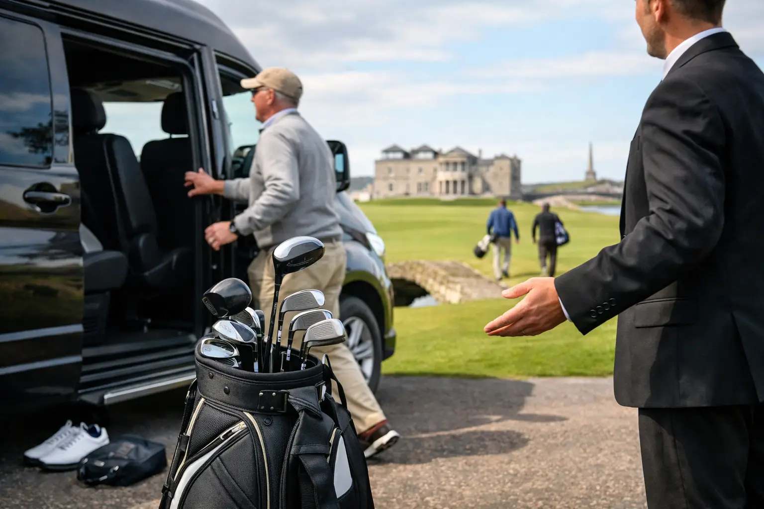 St Andrews Golf Transfer for Tee-Time Travel