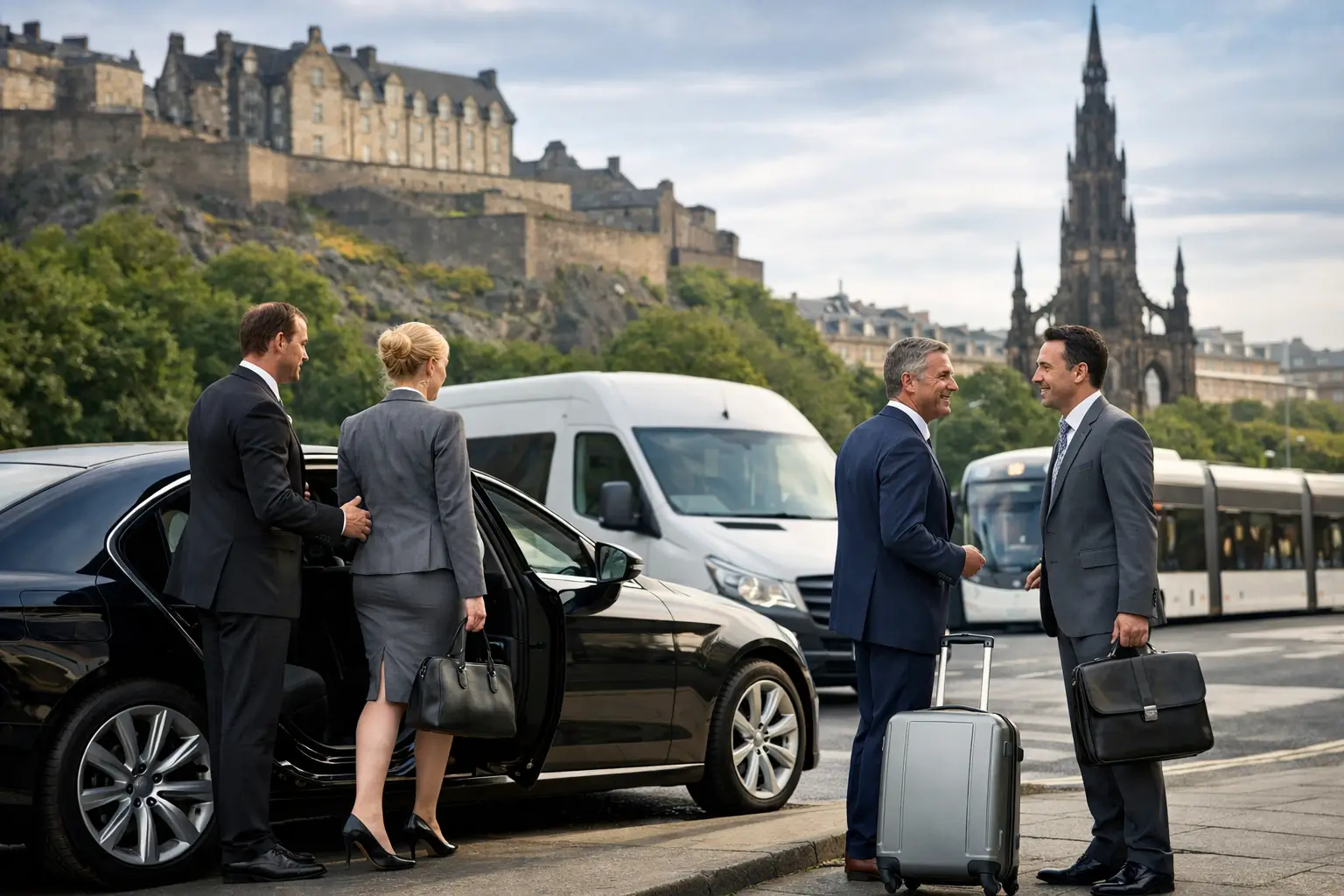 Corporate Transport Benefits for Edinburgh Firms